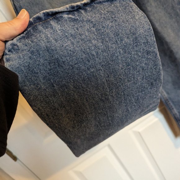 90s RALPH LAUREN | CLASSIC COTTON JEANS | Stonewash | 12 | EUC | Straight Leg - Picture 6 of 8